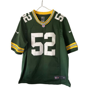 Nike Green and Yellow NFL #52 Jersey
